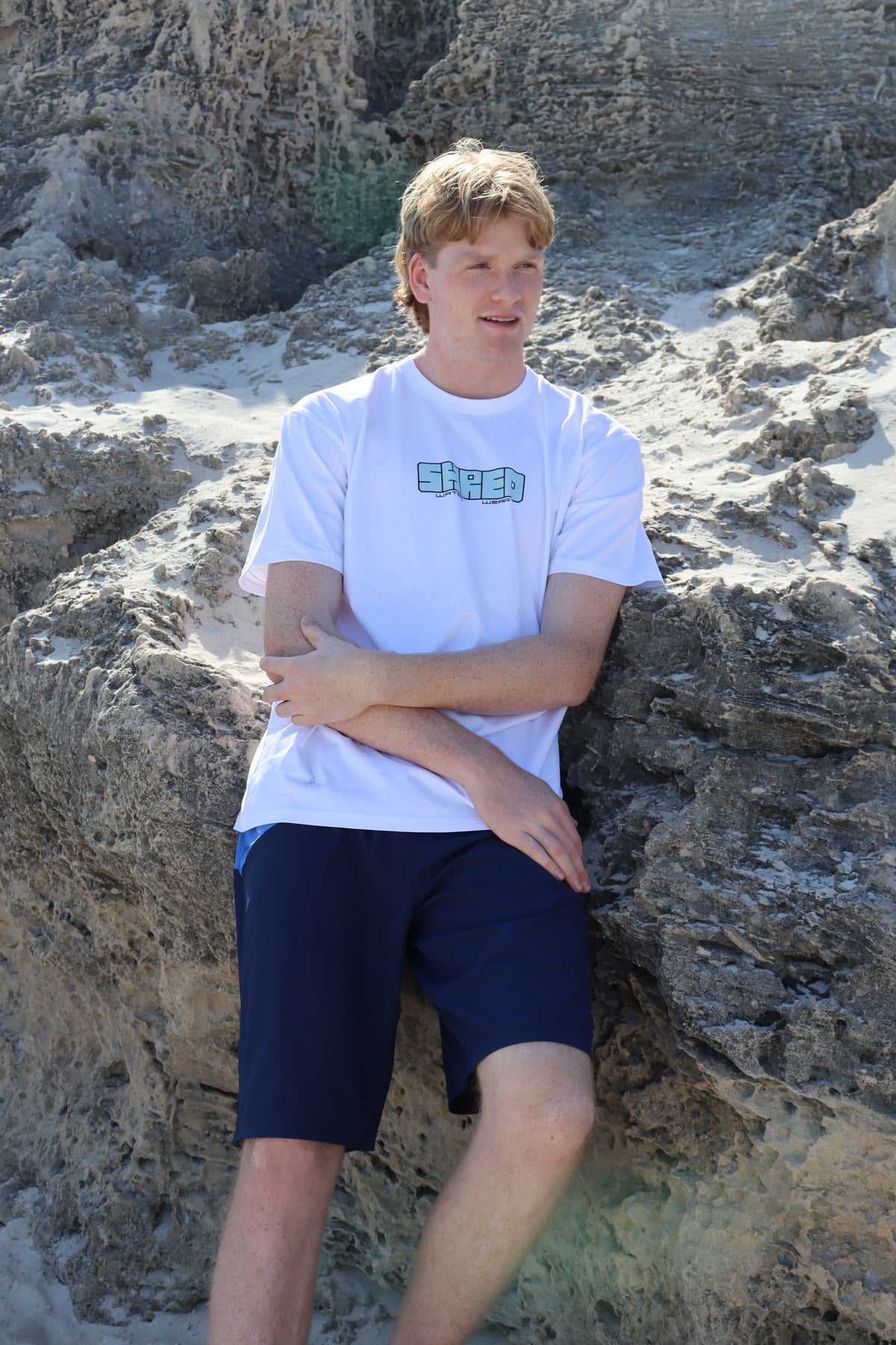 Block Graphic Tee – Premium T-Shirt
